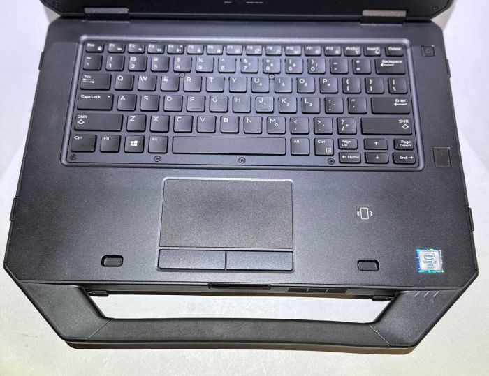 Захищений ноутбук Б-клас Dell Latitude 5414 Rugged / 14" (1366x768) TN / Intel Core i7-6600U (2 (4) ядра по 2.6 - 3.4 GHz) / 16 GB DDR4 / 256 GB SSD / Intel HD Graphics 520 / Win 10 Pro б/в - зображення 8