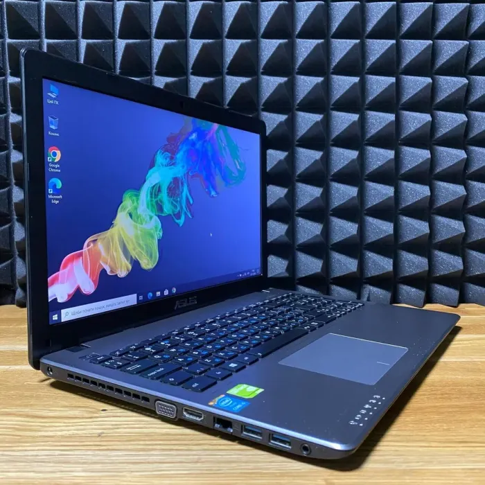 Ноутбук Б-клас Asus X550L / 15.6" (1366x768) TN / Intel Core i5-4210U (2 (4) ядра по 1.7 - 2.7 GHz) / 12 GB DDR3 / 128 GB SSD / nVidia GeForce 840M, 2 GB GDDR3, 64-bit / WebCam / DVD-ROM б/в - зображення 3