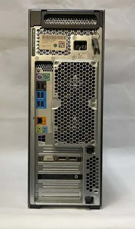 Робоча станція HP Z640 Workstation Tower / Intel Xeon E5-2609 v3 (6 ядер по 1.9 GHz) / 32 GB DDR4 / 256 GB SSD + 1000 GB HDD / nVidia Quadro K2200, 4 GB GDDR5, 128-bit / DVD-ROM / 925W б/в - зображення 8