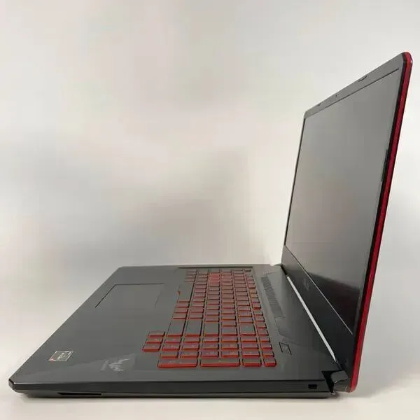 Ігровий ноутбук Asus TUF Gaming FX705DY / 17.3" (1920x1080) IPS / AMD Ryzen 5 3550H (4 (8) ядра по 2.1 - 3.7 GHz) / 16 GB DDR4 / 512 GB SSD / AMD Radeon RX 560, 4 GB GDDR5, 128-bit / WebCam / HDMI б/в - зображення 5