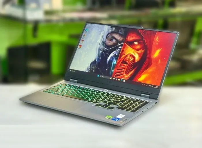 Ігровий ноутбук Б-клас Lenovo LOQ 15IRX9 / 15.6" (1920x1080) IPS / Intel Core i5-13450HX (10 (16) ядер по 2.4 - 4.6 GHz) / 16 GB DDR5 / 512 GB SSD M.2 / nVidia GeForce RTX 4060, 8 GB GDDR6, 128-bit / WebCam / Win 11 Home б/в - зображення 5