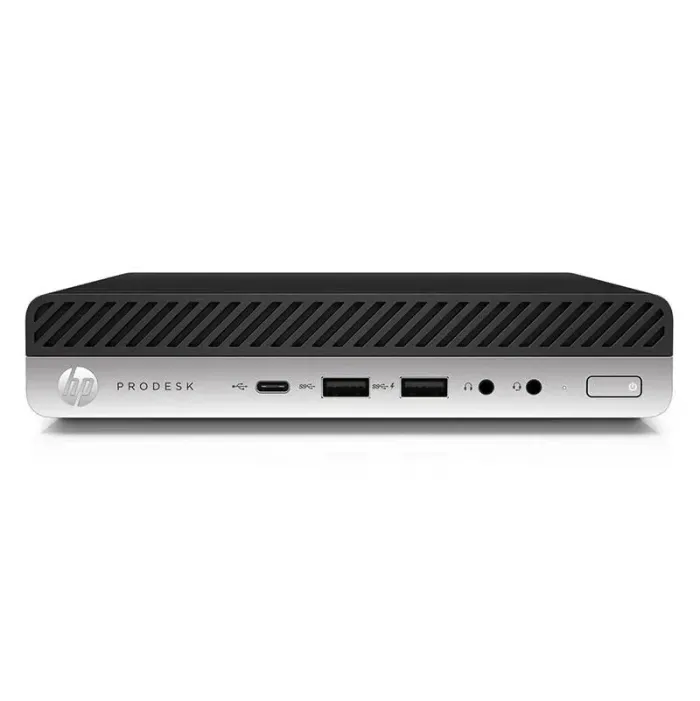 Неттоп HP ProDesk 600 G3 Mini USFF / Intel Core i5-6400T (4 ядра по 2.2 - 2.8 GHz) / 8 GB DDR4 / 120 GB SSD / Intel HD Graphics 510 / DisplayPort б/в - зображення 2