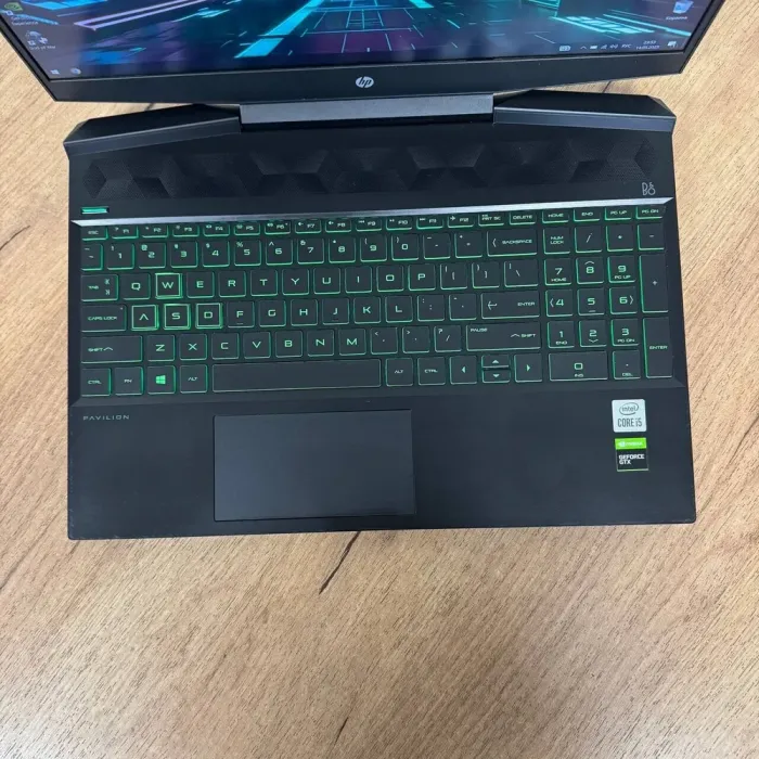 Ігровий ноутбук Б-клас HP Pavilion Gaming 15-dk1035nr / 15.6" (1920x1080) IPS / Intel Core i5-10300H (4 (8) ядра по 2.5 - 4.5 GHz) / 16 GB DDR4 / 512 GB SSD / nVidia GeForce GTX 1050, 3 GB GDDR5, 96-bit / WebCam б/в - зображення 7