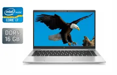 Ультрабук HP EliteBook 840 G8 / 14" (1920x1080) IPS / Intel Core i7-1185G7 (4 (8) ядра по 3.0 - 4.8 GHz) / 16 GB DDR4 / 480 GB SSD / Intel Iris Xe Graphics / WebCam / TouchID / Windows 10 б/в