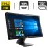 Монітор HP EliteDisplay S231d / 23" (1920x1080) IPS / USB-Hub, VGA, DisplayPort, LAN (RJ-45), Audio / WebCam / VESA 100x100 б/в