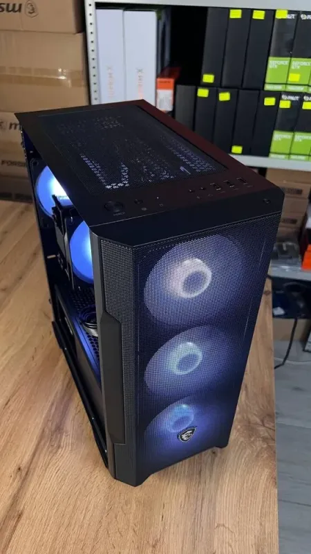 Збірка під замовлення комп'ютер MSI MAG Forge M100R Black Tower / AMD Ryzen 5 7500F (6 (12) ядер по 3.7 - 5.0 GHz) / 32 GB DDR5 / 1000 GB SSD M.2 / nVidia GeForce RTX 3080, 10 GB GDDR6X, 320-bit / 750W - зображення 6