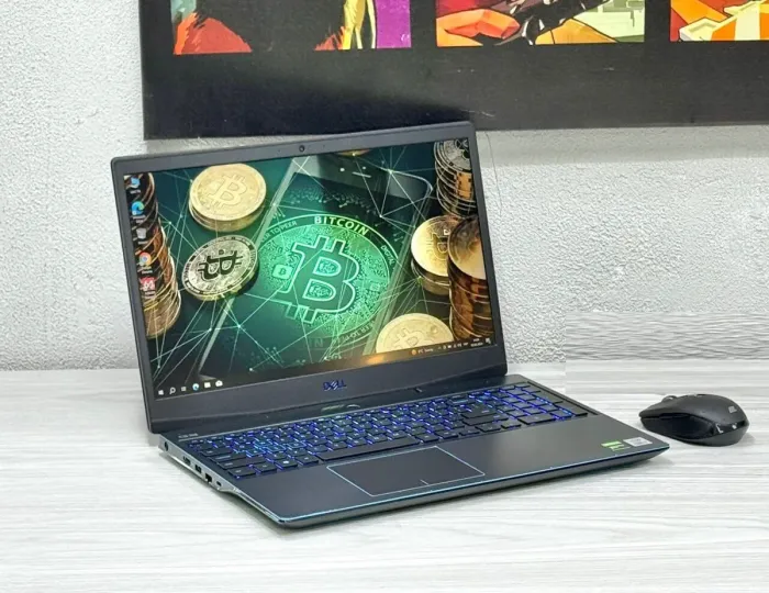 Ігровий ноутбук Dell G3 15 3500 / 15.6" (1920x1080) IPS / Intel Core i7-10750H (6 (12) ядер по 2.6 - 5.0 GHz) / 32 GB DDR4 / 512 GB SSD + 1000 GB HDD / nVidia GeForce GTX 1650 Ti, 4 GB GDDR6, 128-bit / WebCam / Win 10 Home б/в - зображення 2