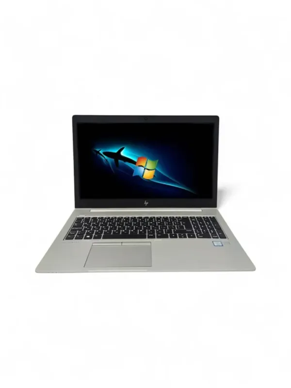 Ультрабук HP EliteBook 850 G6 / 15.6" (1920x1080) IPS / Intel Core i5-8350U (4 (8) ядра по 1.7 - 3.6 GHz) / 8 GB DDR4 / 256 GB SSD M.2 / Intel UHD Graphics 620 / WebCam б/в - зображення 2