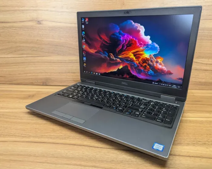 Мобільна робоча станція Dell Precision 7540 / 15.6" (1920x1080) IPS / Intel Core i7-9850H (6 (12) ядер по 2.6 - 4.6 GHz) / 32 GB DDR4 / 512 GB SSD / nVidia Quadro T1000, 4 GB GDDR5, 128-bit / WebCam / Windows 10 б/в - зображення 5