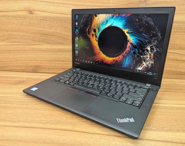 Ультрабук Lenovo ThinkPad T470 / 14" (1920x1080) IPS Touch / Intel Core i7-6500U (2 (4) ядра по 2.5 - 3.1 GHz) / 8 GB DDR4 / 240 GB SSD / Intel HD Graphics 520 / WebCam / TouchID / Windows 10 б/в - зображення 5