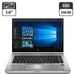 Ноутбук HP EliteBook 8470p / 14" (1600x900) TN / Intel Core i5-3320M (2 (4) ядра по 2.6 - 3.3 GHz) / 8 GB DDR3 / 256 GB SSD / Intel HD Graphics 4000 / WebCam / DVD-ROM б/в