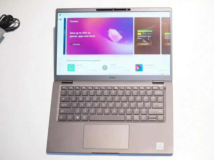 Ультрабук Dell Latitude 7410 / 14" (1920x1080) IPS / Intel Core i5-10310U (4 (8) ядра по 1.7 - 4.4 GHz) / 16 GB DDR4 / 256 GB SSD M.2 / Intel UHD Graphics / WebCam / Fingerprint / USB 3.2 / HDMI / Windows 10 б/в - зображення 2