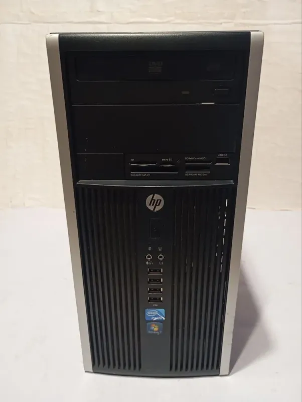 ПК Б-клас HP Compaq 6200 Pro Tower / Intel Core i5-2400 (4 ядра по 3.1 - 3.4 GHz) / 8 GB DDR3 / 320 GB HDD / Intel HD Graphics 2000 б/в - зображення 2