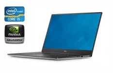 Мобільна робоча станція Dell Precision 5510 / 15.6" (1920x1080) IPS / Intel Core i5-6300U (2 (4) ядра по 2.4 - 3.0 GHz) / 8 GB DDR4 / 256 GB SSD / nVidia Quadro M1000M, 2 GB DDR3, 128-bit / WebCam б/в