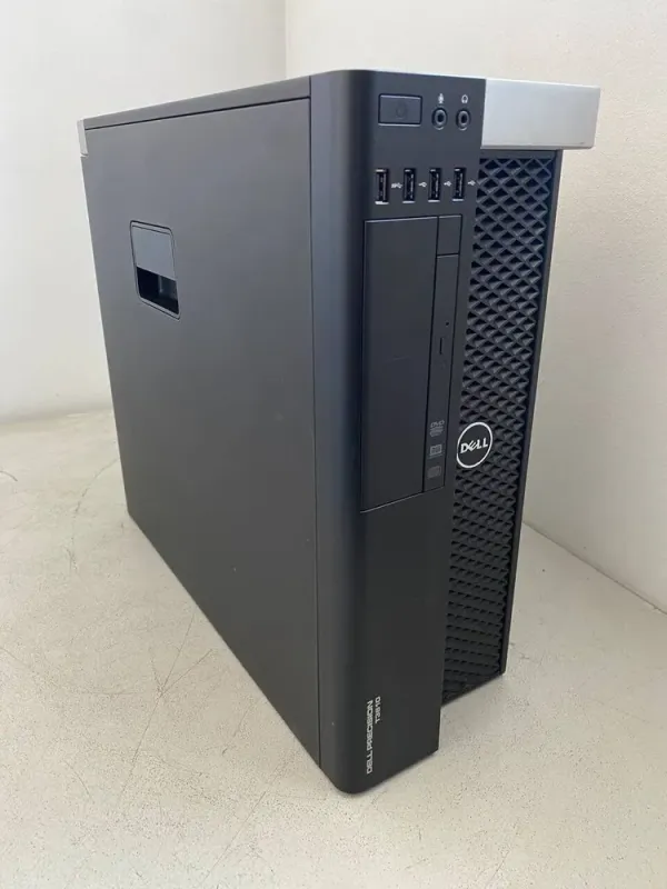 Робоча станція Dell Precision T3610 Tower / Intel Xeon E5-2658 v2 (10 (20) ядер по 2.4 - 3.0 GHz) / 32 GB DDR3 / 240 GB SSD / nVidia GeForce GTX 660, 2 GB GDDR5, 192-bit / DVD-ROM б/в - зображення 3
