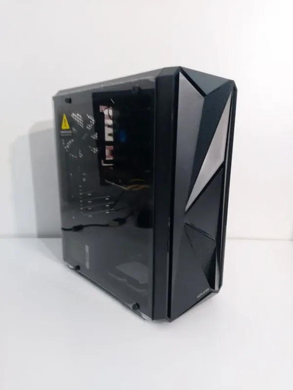Ігровий ПК 1stPlayer F4 FireRose Tower / Intel Core i5-7400 (4 ядра по 3.0 - 3.5 GHz) / 16 GB DDR4 / 256 GB SSD + 500 GB HDD / AMD Radeon RX 580, 8 GB GDDR5, 256-bit / 600W б/в - зображення 2
