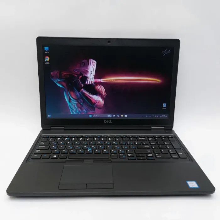 Мобільна робоча станція Dell Precision 3530 / 15.6" (1920x1080) IPS / Intel Core i7-8750H (6 (12) ядер по 2.2 - 4.1 GHz) / 16 GB DDR4 / 512 GB SSD / P600 Mobile, 4 GB GDDR5, 128-bit / WebCam / Win 11 Pro б/в - зображення 2