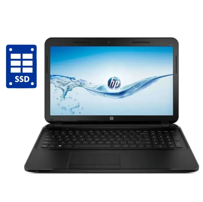 Ноутбук Б-клас HP 250 G5 Grey / 15.6" (1366x768) TN / Intel Core i3-5005U (2 (4) ядра по 2.0 GHz) / 8 GB DDR3 / 128 GB SSD / Intel HD Graphic 5500 / WebCam / DVD-ROM / Win 10 Pro б/в - зображення 1