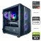 Збірка під замовлення: комп'ютер 1stPlayer D3-3F2-PLUS Black Tower / AMD Ryzen 5 3600 (6 (12) ядер по 3.6 - 4.2 GHz) / 16 GB DDR4 / 512 GB SSD M.2 / nVidia GeForce RTX 3060 Ti, 8 GB GDDR6, 256-bit / 650W б/в