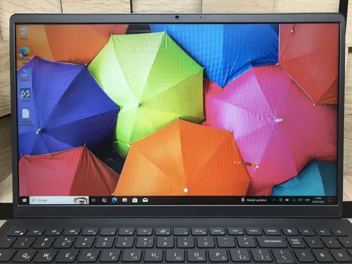 Ультрабук Б-клас Dell Vostro 3510 / 15.6" (1920x1080) IPS / Intel Core i5-1135G7 (4 (8) ядра по 4.2 GHz) / 8 GB DDR4 / 256 GB SSD / Intel Iris Xe Graphics / WebCam / Windows 10 б/в - зображення 3