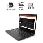 Ультрабук Lenovo Thinkpad L13 / 13.3" (1920x1080) IPS / Intel Core i5-10310U (4 (8) ядра по 1.7 - 4.4 GHz) / 8 GB DDR4 / 240 GB SSD / Intel UHD Graphics / WebCam б/в