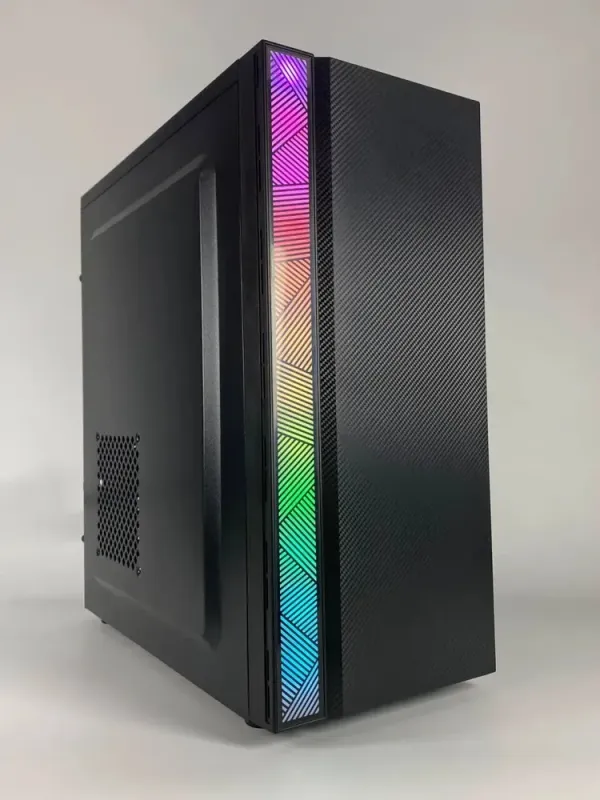 Ігровий ПК Gigabyte Tower / Intel Core i5-8400 (6 ядер по 2.8 - 4.0 GHz) / 16 GB DDR4 / 512 GB SSD + 128 GB SSD / AMD Radeon RX 570, 8 GB GDDR5, 256-bit / 500W / Gigabyte H310M D2P б/в - зображення 2