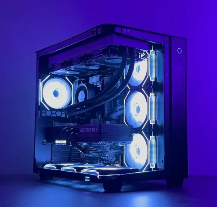 Ігровий ПК Tower / AMD Ryzen 7 7700 (8 (16) ядер по 3,8 - 5,3 ГГц) / 32 ГБ DDR5 / 1000 ГБ SSD / nVidia GeForce RTX 5070 Ti, 16 ГБ GDDR7, 256-біт / 800 Вт б/в - зображення 2