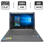 Ноутбук Lenovo G50-70 / 15.6" (1366x768) TN / Intel Core i3-4030U (2 (4) ядра по 1.9 GHz) / 8 GB DDR3 / 240 GB SSD / Intel HD Graphics 4400 / WebCam / DVD-ROM б/в