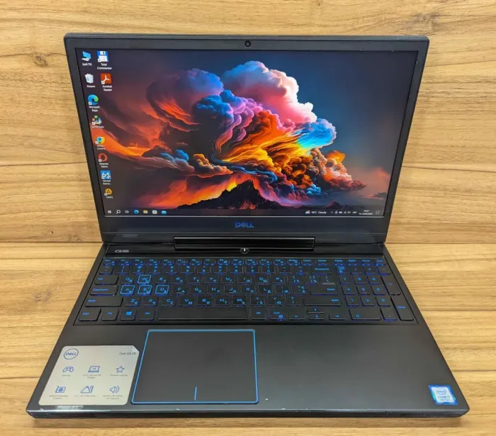 Ігровий ноутбук Dell G5 5590 / 15,6" (1920x1080) IPS / Intel Core i7-9750H (6 (12) ядер по 2,6 - 4,5 ГГц) / 16 ГБ DDR4 / 480 ГБ SSD / nVidia GeForce GTX 1660 Ti, 6 ГБ GDDR6, 192-біт / WebCam / Windows 10 б/в - зображення 2