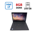 Ноутбук Lenovo ThinkPad X1 YOGA / 14" (1920x1080) IPS / Intel Core i7-8550U (4 (8) ядра по 1.8 - 4.0 GHz) / 8 GB DDR4 / 256 GB SSD / Intel UHD Graphics 620 / WebCam б/в