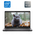 Ультрабук Б-клас Dell Latitude 5400 / 14" (1920x1080) IPS / Intel Core i5-8365U (4 (8) ядра по 1.6 - 4.1 GHz) / 16 GB DDR4 / 256 GB SSD / Intel UHD Graphics / HDMI / WebCam б/в