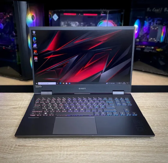 Ігровий ноутбук HP Omen 15 / 15.6" (1920x1080) IPS / AMD Ryzen 5 4600H (6 (12) ядер по 3.0 - 4.0 GHz) / 8 GB DDR4 / 512 GB SSD / nVidia GeForce GTX 1660 Ti, 6 GB GDDR6, 192-bit / WebCam б/в - зображення 2