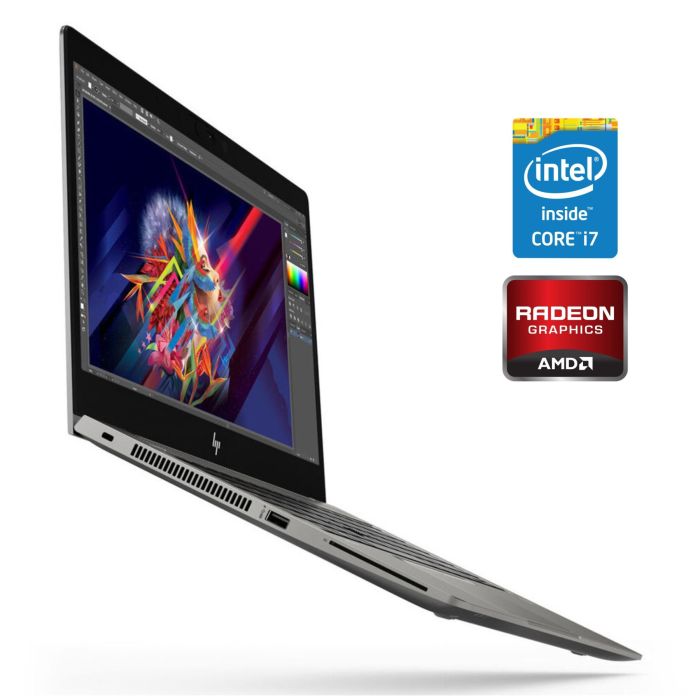 Ігровий ультрабук Б-класу HP ZBook 14u G6 / 14" (1920x1080) IPS / Intel Core i7-8665U (4 (8) ядра по 1,9 - 4,8 ГГц) / 16 ГБ DDR4 / 512 ГБ SSD NVMe / AMD Radeon Pro WX 3200, 4 ГБ GDDR5, 128-біт / WebCam / Win 11 Pro б/в - зображення 1