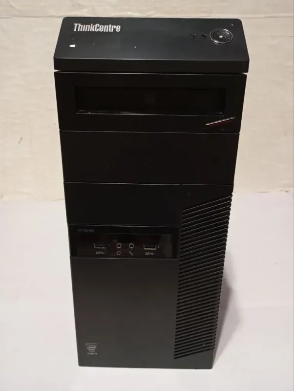 ПК Б-клас Lenovo ThinkCentre M83 Tower / Intel Core i3-4130 (2 (4) ядра по 3.4 GHz) / 16 GB DDR3 / 120 GB SSD + 500 GB HDD / Intel HD Graphics 4400 / DVD-RW б/у - зображення 2