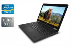 Нетбук Dell Latitude E7250 / 12.5" (1366x768) TN / Intel Core i7-5600U (2 (4) ядра по 2.6 - 3.2 GHz) / 8 GB DDR3 / 128 GB SSD / Intel HD Graphics 5500 / Fingerprint / WebCam / Windows 10 б/в
