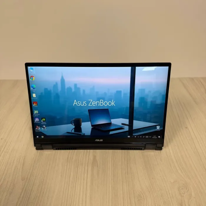 Ігровий ультрабук-трансформер Asus ZenBook Flip Q537FD / 15.6" (3840x2160) IPS Touch / Intel Core i7-10510U (4 (8) ядра по 1.8 - 4.9 GHz) / 16 GB DDR4 / 1000 GB SSD NVMe / nVidia GeForce GTX 1050 Max-Q, 4 GB GDDR5, 128-bit / WebCam б/в - зображення 7