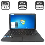 Ноутбук Toshiba Satellite C870 / 17.3" (1600x900) TN / Intel Core i3-2350M (2 (4) ядра по 2.3 GHz) / 6 GB DDR3 / 1000 GB HDD / Intel HD Graphics 3000 / WebCam б/в