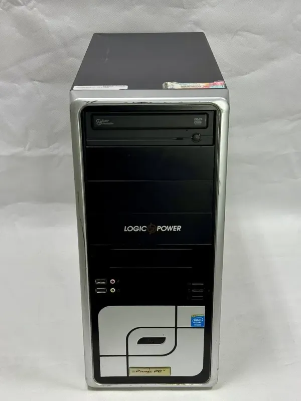 Комп'ютер LogicPower DQ67EP Tower / Intel Core i5-2500S (4 ядра по 2.7 - 3.7 GHz) / 8 GB DDR3 / 256 GB SSD + 160 GB HDD / Intel HD Graphics 2000 / DVD-ROM б/в - зображення 2
