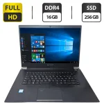 Ноутбук Toshiba Dynabook Tecra X50-F-15P / 15.6" (1920x1080) TN / Intel Core i5-8265U (4 (8) ядра по 1.6 - 3.9 GHz) / 16 GB DDR4 / 256 GB SSD / Intel UHD Graphics / WebCam б/в