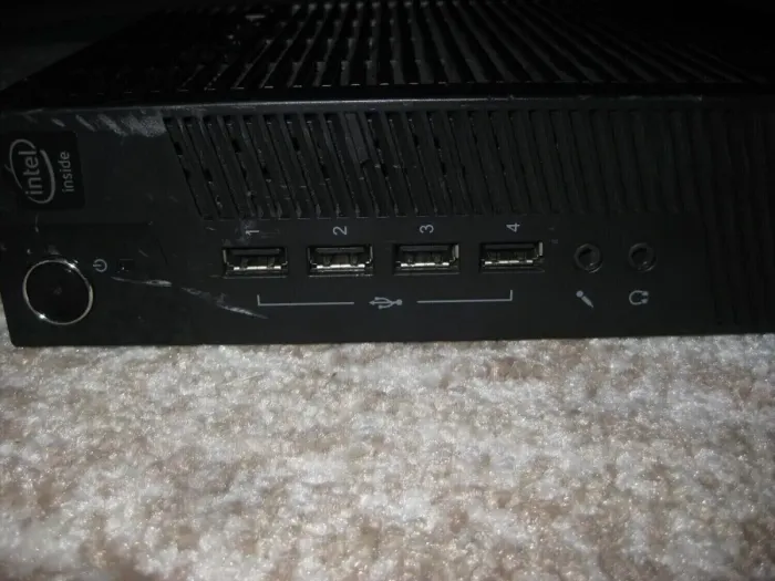 Неттоп Lenovo ThinkCentre M32 USFF / Intel Celeron 847 (2 ядра по 1.1 GHz) / 4 GB DDR3 / 120 GB SSD / Intel HD Graphics / Windows 7  б/в - зображення 4