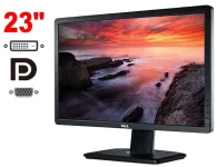 Монітор Б-клас Dell UltraSharp U2312HMt / 23" (1920x1080) IPS / 1x DVI, 1x VGA, 1xDP, 4x USB 2.0, 1x USB Type-B / VESA 100x100  б/в
