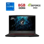 Ігровий ноутбук MSI GF65 Thin 10UE-429NEU / 15.6" (1920x1080) IPS / Intel Core i7-10750H (6 (12) ядер по 2,6 - 5,0 ГГц) / 8 ГБ DDR4 / 240 ГБ SSD / nVidia GeForce RTX 3060, 6 ГБ GDDR6, 192-bit / WebCam б/в