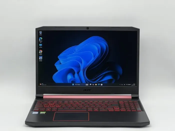 Ігровий ноутбук Acer Nitro 5 AN515-54 / 15.6" (1920x1080) IPS / Intel Core i5-9300H (4 (8) ядра по 2.4 - 4.1 GHz) / 16 GB DDR4 / 480 GB SSD / nVidia GeForce RTX 2060, 6 GB GDDR6, 192-bit / WebCam б/в - зображення 2