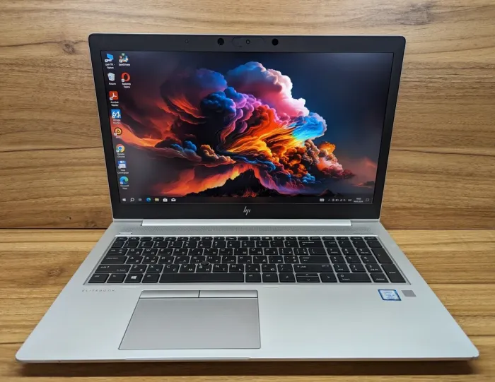 Ультрабук Б-клас HP EliteBook 850 G6 / 15.6" (1920x1080) IPS / Intel Core i5-8365U (4 (8) ядра по 1.6 - 4.1 GHz) / 16 GB DDR4 / 512 GB SSD / Intel UHD Graphics / WebCam / Fingerprint / Windows 10 б/в - зображення 2