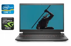 Ігровий ноутбук Dell G15 5511 / 15.6" (1920x1080) IPS / Intel Core i7-11800H (8 (16) ядер по 2.3 - 4.6 GHz) / 16 GB DDR4 / 512 GB SSD / nVidia GeForce RTX 3060, 6 GB GDDR6, 192-bit / WebCam / Windows 11 б/в