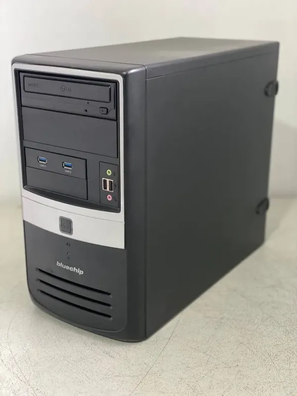 Комп'ютер BlueChip Tower / Intel Core i7-6700 (4 (8) ядра по 3.4 - 4.0 GHz) / 16 GB DDR4 / 240 GB SSD / AMD Radeon RX 470, 4 GB GDDR5, 256-bit / DVD-ROM б/в - зображення 2