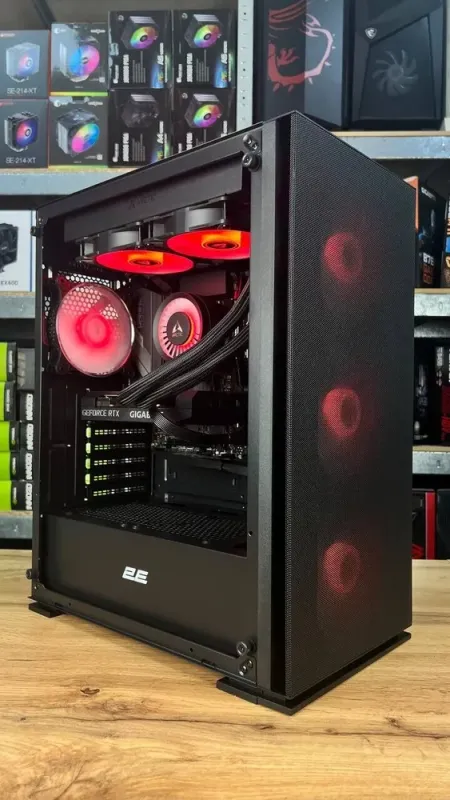 Збірка під замовлення: комп'ютер 2E Gaming Virtus Neo Tower / Intel Core i5-13600KF (14 (20) ядер по 2.6 - 5.1 GHz) / 32 GB DDR4 / 1000 GB SSD M.2 / nVidia GeForce RTX 3060, 12 GB GDDR6, 192-bit / 650W - зображення 2