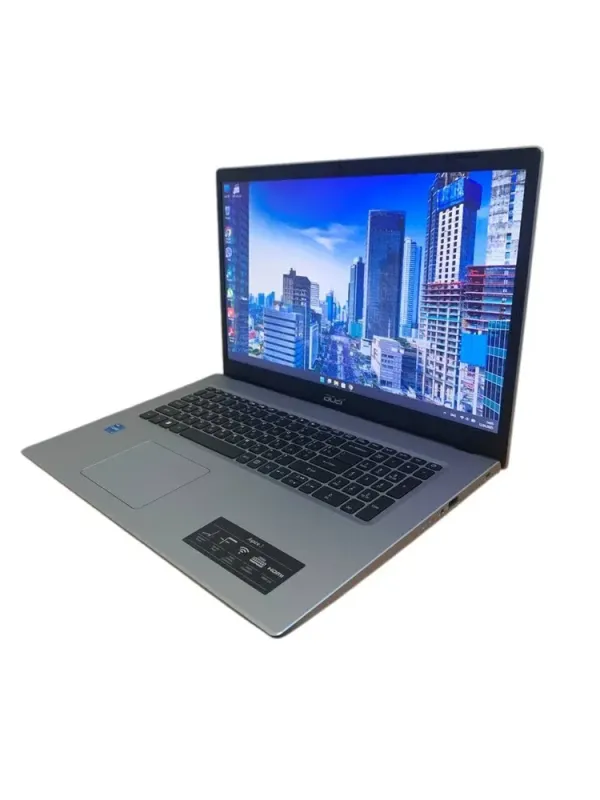 Ноутбук Acer Aspire 3 A317-53-31NG / 17.3" (1600x900) TN / Intel Core i3-1115G4 (2 (4) ядра по 3.0 - 4.1 GHz) / 8 GB DDR4 / 256 GB SSD M.2 / Intel UHD Graphics / WebCam / Win 11 Home б/в - зображення 4