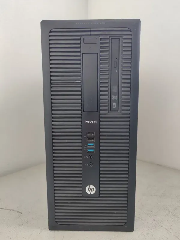Комп'ютер HP ProDesk 600 G1 Tower / Intel Core i7-4770 (4 (8) ядра по 3.4 - 3.9 GHz) / 16 GB DDR3 / 240 GB SSD + 500 GB HDD / nVidia GeForce GT 730, 2 GB GDDR3, 64-bit б/в - зображення 2