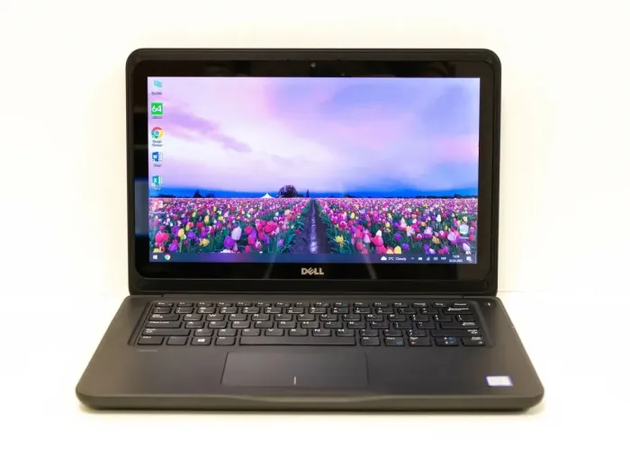 Ультрабук Б-класс Dell Latitude 3380 / 13.3" TN Touch / Intel Core i5-7200U (2(4) ядра по 2.5-3.1 GHz) / 8GB DDR4 / 512GB SSD / HD Graphics 620 / WebCam / HDMI б/в - зображення 2